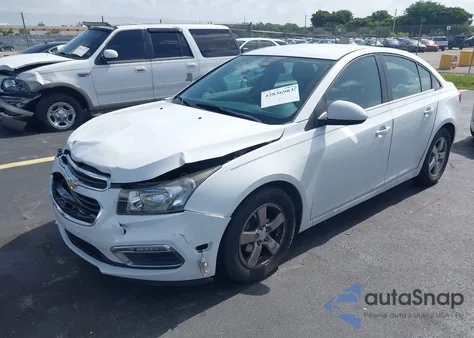 2015 Chevrolet Cruze 1Lt Auto из США, поврежденный, VIN 1G1PC5SB3F7209162